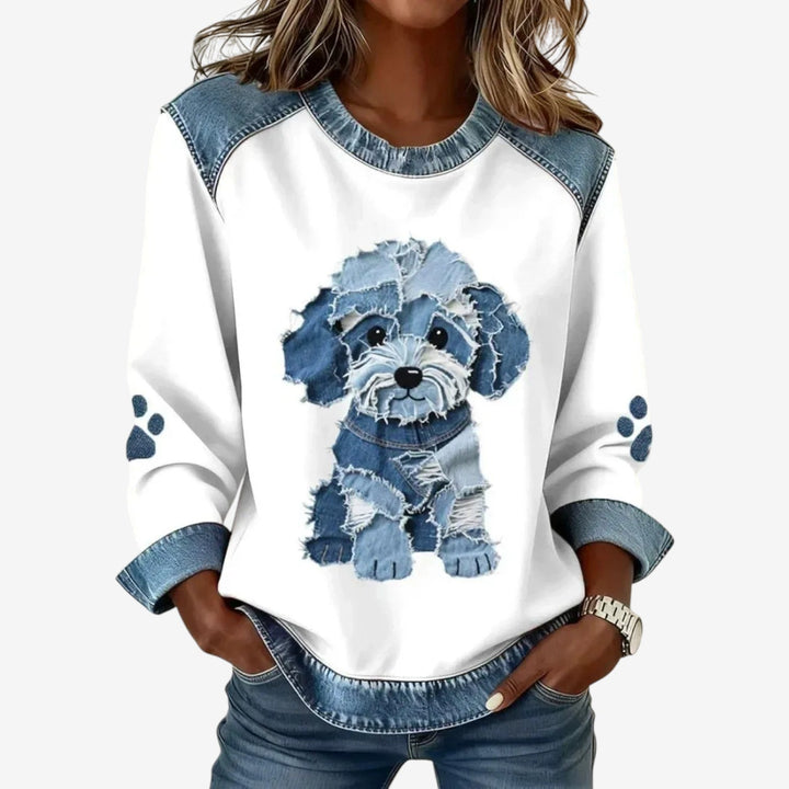 Rosa  Cardigan per cuccioli