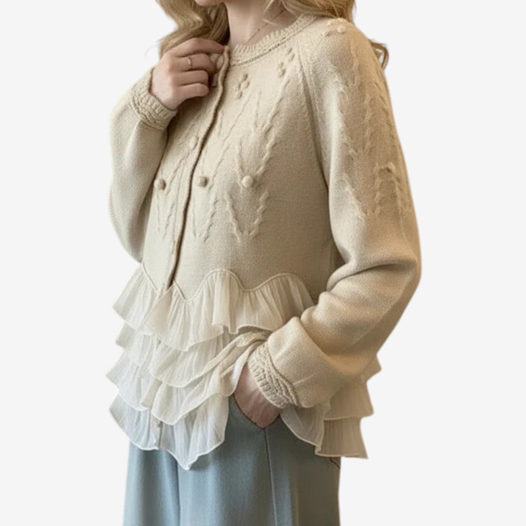 Maniaci  Cardigan Ricamato